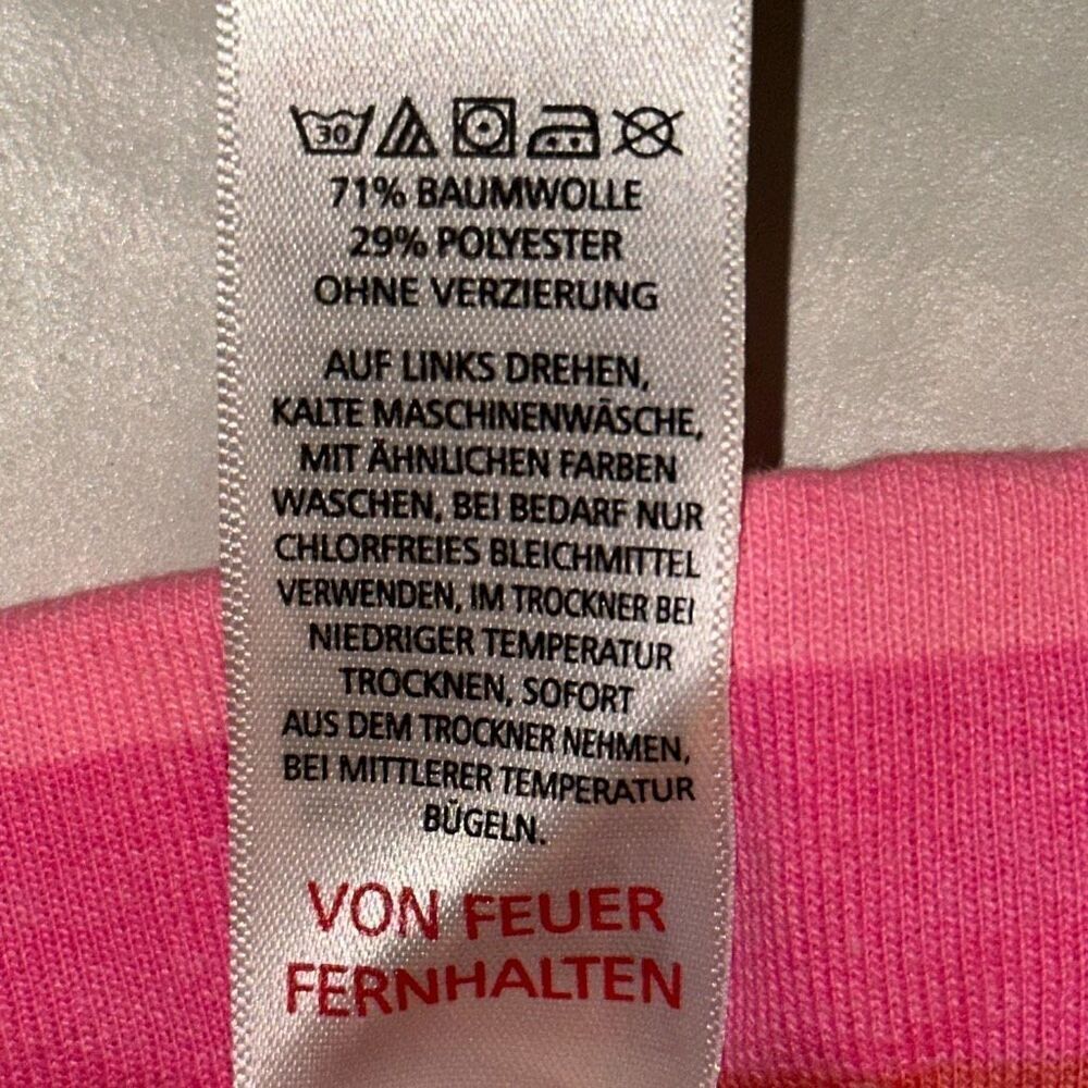 *New* Tommy Bahama White Pink Flamingo Top & Striped Shorts Girls 5/6 - Picture 9 of 9